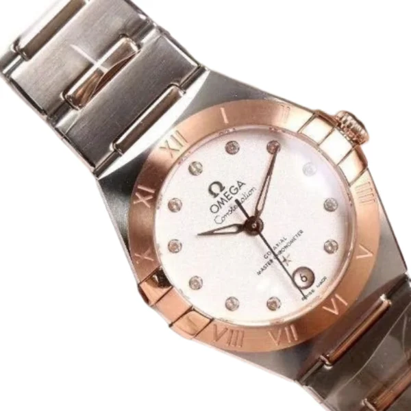 omega-constellation-steel-rose-gold-case-replica-3.webp Omega Constellation Steel & Rose Gold 131.20.39.20.52.001 Ultra Fine Super Clone 1:1 Replica Watch | V-UNION