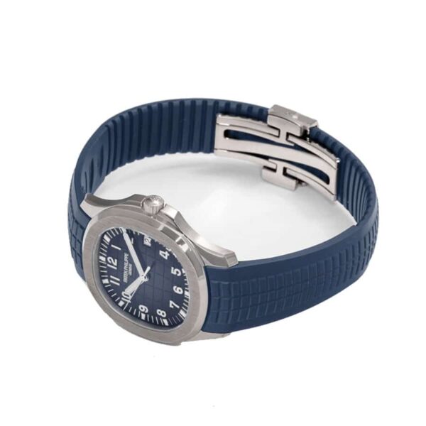 patek-philippe-aquanaut-blue-dial-r.jpg Patek Philippe Aquanaut Blue Dial 5168G-001 Super Clone 1:1 Replica Watch | V-UNION
