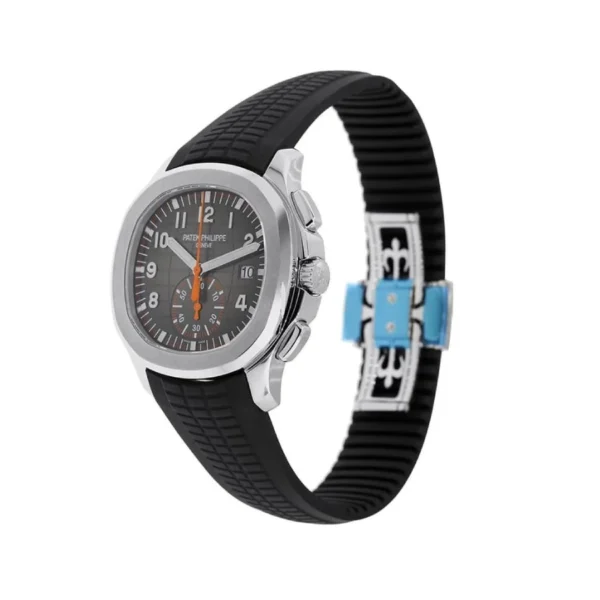 patek-philippe-black-replica-5.webp Patek Philippe Aquanaut Chronograph 5968A-001 Super Clone 1:1 Replica Watch | V-UNION
