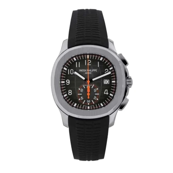patek-philippe-black-replica-6.webp Patek Philippe Aquanaut Chronograph 5968A-001 Super Clone 1:1 Replica Watch | V-UNION