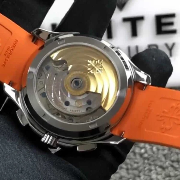patek-philippe-chonograph-replica-1.webp Patek Philippe Aquanaut Chronograph Orange 5968A-001 Super Clone 1:1 Replica Watch | V-UNION
