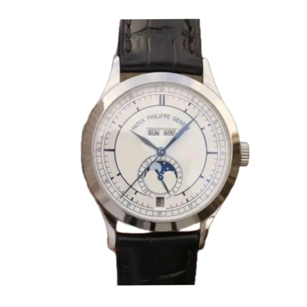 Patek Philippe Complications 5396G-001 White Gold Silvery Dial Super Clone 1:1 Replica Watch | V-UNION