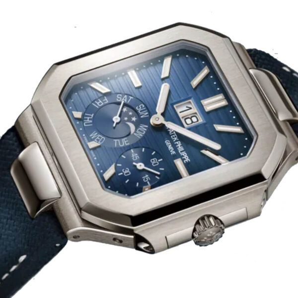 patek-philippe-cubitus-grand-date-day-moon-phases-5822p-001-8.jpg Patek Philippe Cubitus Blue Dial 5822P-001 Super Clone 1:1 Replica Watch | V-UNION