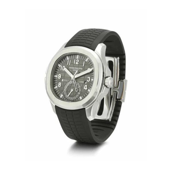 patek-philippe-dual-time-replica-1.webp Patek Philippe Aquanaut Travel Time 5164A-001 Dual Time Supreme Super Clone 1:1 Replica Watch | V-UNION