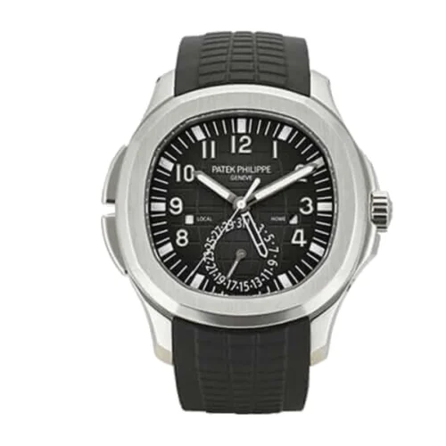 patek-philippe-dual-time-replica-123.webp Patek Philippe Aquanaut Travel Time 5164A-001 Dual Time Supreme Super Clone 1:1 Replica Watch | V-UNION