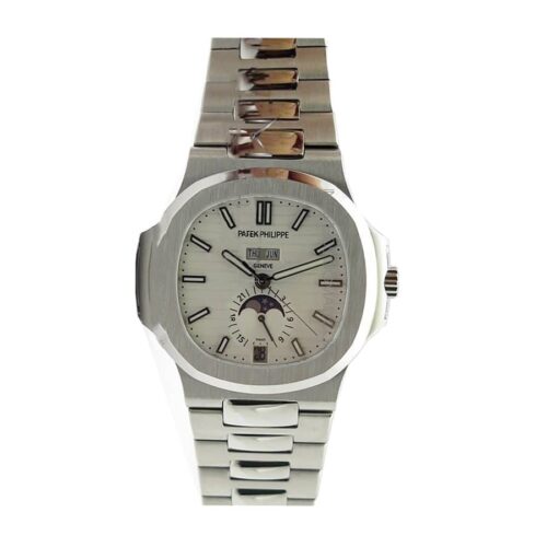 Patek Philippe Nautilus Annual Calendar 5726 White Dial Super Clone 1:1 Replica Watch | V-UNION
