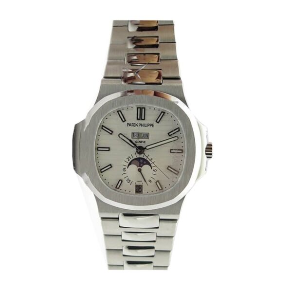 patek-philippe-nautilus-5726-v9f-best-edition-white-dial-replica.jpg Patek Philippe Nautilus Annual Calendar 5726 White Dial Super Clone 1:1 Replica Watch | V-UNION