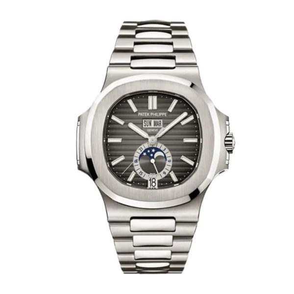 Patek Philippe Nautilus Black Dial 5726/1A-001 Swiss Super Clone 1:1 Replica Watch | V-UNION
