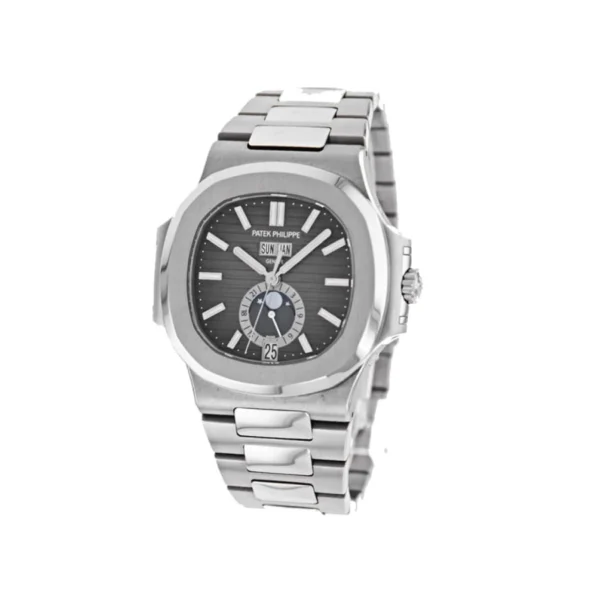 Patek Philippe Nautilus Black Dial 5726/1A-001 Swiss Super Clone 1:1 Replica Watch | V-UNION