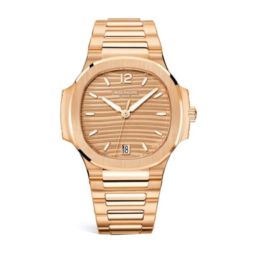 Patek Philippe Nautilus 7118/1R Ladies Rose Gold 1:1 Super Clone 1:1 Replica Watch | V-UNION