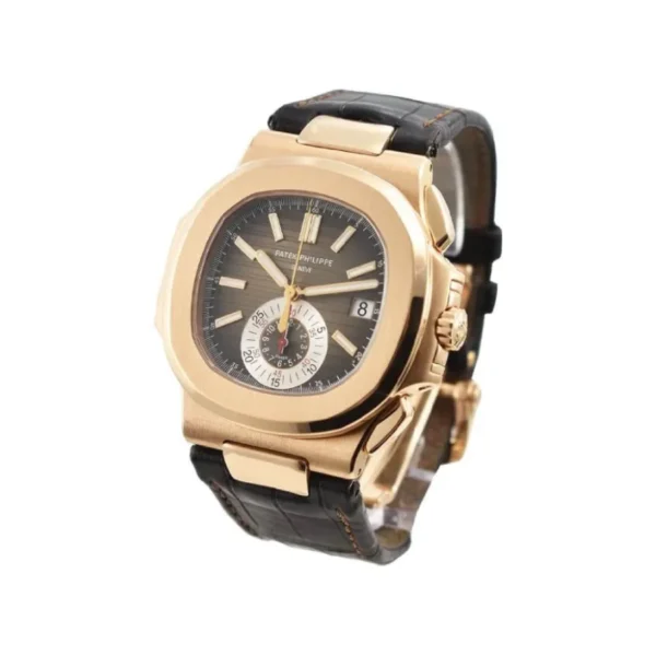 patek-philippe-nautilus-rose-5980r-replica-7.webp Patek Philippe Nautilus Chronograph 5980R Rose Gold Supreme Super Clone 1:1 Replica Watch | V-UNION