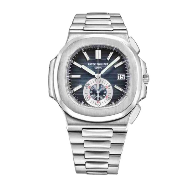 patek-philippe-nautilus-stahl-automatik-chronograph-armband-stahl-40mm-5980-1a-001-replica-1.jpg Patek Philippe Nautilus 5980/1A-001 Blue Dial Super Clone 1:1 Replica Watch | V-UNION