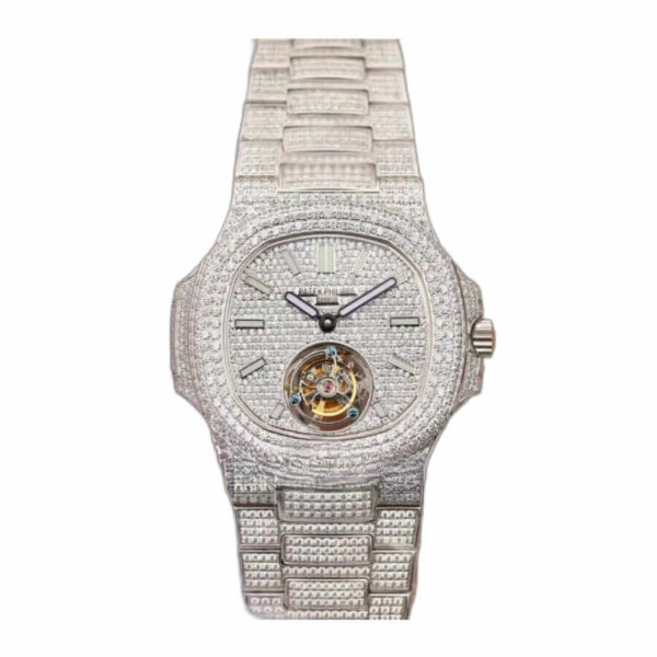 Patek Philippe Sky Moon Tourbillon 6002R Diamond Bezel Super Clone 1:1 Replica Watch | V-UNION