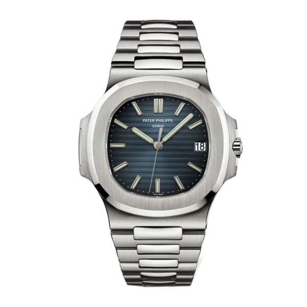 patek-philippe-nautilus-steel-5711-lue-dial-replica.jpg Patek Philippe Nautilus 5711/1A-010 Blue Dial Signature Super Clone 1:1 Replica Watch | V-UNION