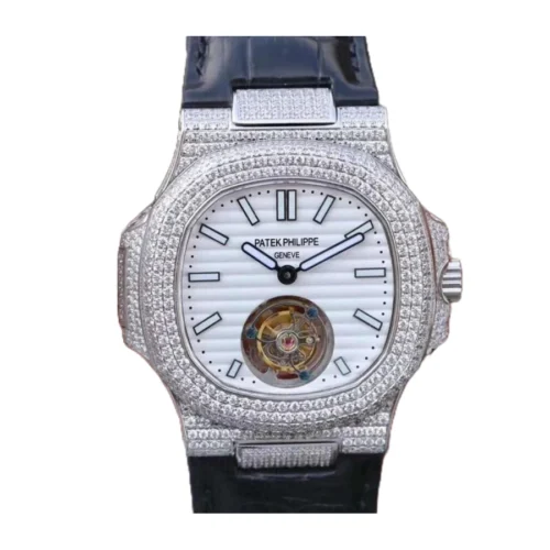 patek-philippe-nautilus-tourbillion-white-dial-5711-jumbo-replica-6.webp Patek Philippe Nautilus 5711 Tourbillon Jumbo White Dial Near Original Super Clone 1:1 Replica Watch | V-UNION