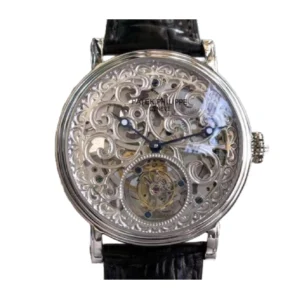 patek-philippe-tourbillion-silver-dial-p83000-replica-1.webp Patek Philippe Grand Complications P83000 Tourbillon Silver Dial Super Clone 1:1 Replica Watch | V-UNION