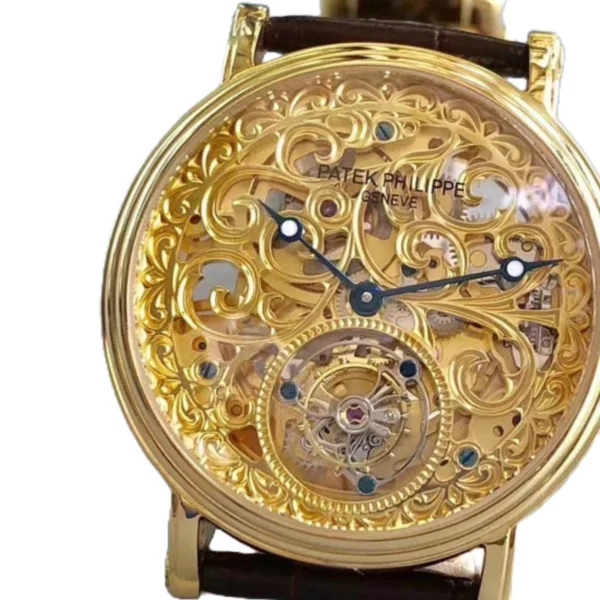Patek Philippe Grand Complications P83000 Tourbillon Yellow Gold Super Clone 1:1 Replica Watch | V-UNION