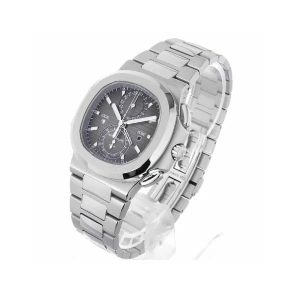 Patek Philippe Nautilus Travel Time Chronograph 5990/1A-001 Super Clone 1:1 Replica Watch | V-UNION