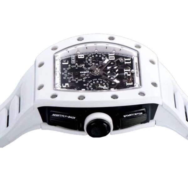 Richard Mille RM 011 White Ghost Chronograph Precision Super Clone 1:1 Replica Watch | V-UNION