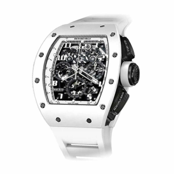 Richard Mille RM 011 White Ghost Chronograph Precision Super Clone 1:1 Replica Watch | V-UNION