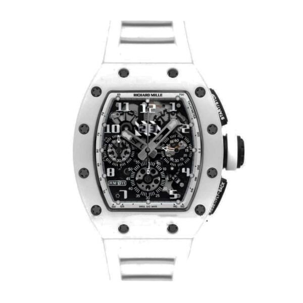 Richard Mille RM 011 White Ghost Chronograph Precision Super Clone 1:1 Replica Watch | V-UNION