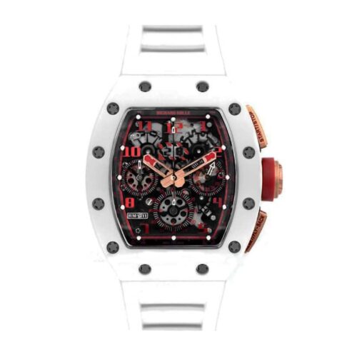 richard-mille-rm011-fm-flyback-chronograph-white-demon-limited-chronograph-replica.jpg Richard Mille RM 011 White Demon Chronograph Super Clone 1:1 Replica Watch | V-UNION