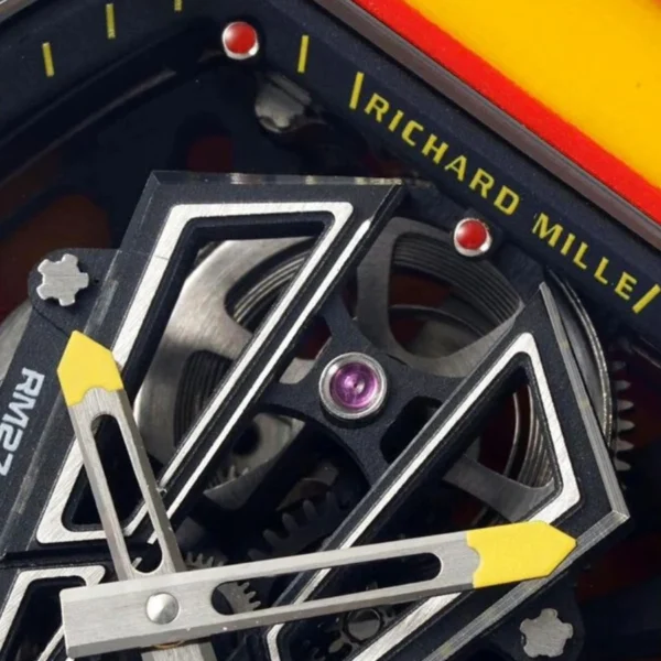 richard-mille-rm27-03-tourbillion-yellow-ruber-strap-replica-1.webp Richard Mille RM 27-03 Tourbillon Rafael Nadal Yellow Super Clone 1:1 Replica Watch | V-UNION