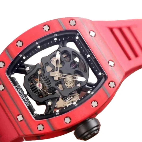Richard Mille RM 52-01 Tourbillon Red Case Super Clone 1:1 Replica Watch | V-UNION