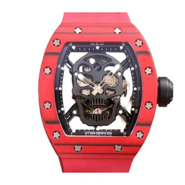 Richard Mille RM 52-01 Tourbillon Red Case Super Clone 1:1 Replica Watch | V-UNION