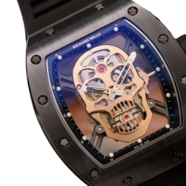 richard-mille-rm52-01-tourbillion-black-dial-replica-5.webp Richard Mille RM 52-01 Tourbillon Skull Super Clone 1:1 Replica Watch | V-UNION