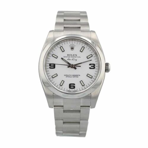 Rolex Air-King 114200 “White Dial” Elite Clone Edition