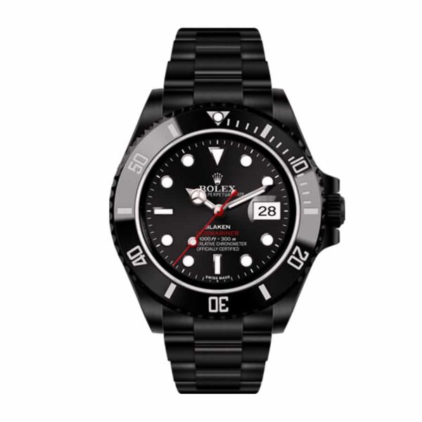 rolex-blaken-submariner-date-singel-red-black-dial-116610n-replica.jpg Rolex Submariner Date 116610N Super Clone 1:1 Replica Watch | V-UNION