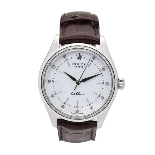 rolex-cellini-white-4233.jpg Rolex Cellini 4233 Danaos Super Clone 1:1 Replica Watch | V-UNION