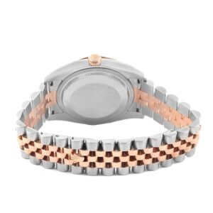 rolex-datejust-116201-rose-gold-steel-black-dial-jubilee-replica-back.jpg Rolex Datejust 116201 Roman Numerals High Super Clone 1:1 Replica Watch | V-UNION