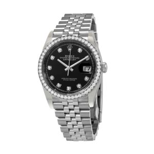 rolex-datejust-116234-steel-automatic-black-diamond-dial-jubilee-replica-rear.jpg Rolex Datejust 116234 Super Clone 1:1 Replica Watch | V-UNION