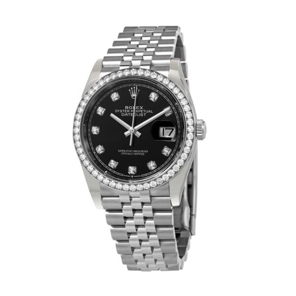 rolex-datejust-116234-steel-automatic-black-diamond-dial-jubilee-replica-rear.jpg Rolex Datejust 116234 Super Clone 1:1 Replica Watch | V-UNION
