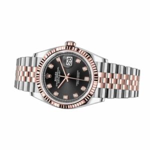 rolex-datejust-126231-everose-gold-automatic-black-diamond-dial-jubilee-replica5.jpg Rolex Datejust 126231 Everose Two Super Clone 1:1 Replica Watch | V-UNION