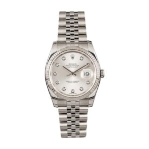 Rolex Datejust 116234 Silver Dial Perfect Duplicate 1:1