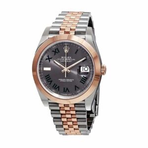 rolex-datejust-126301-0016-41mm-steel-gold-automatic-grey-dial-replica.jpg Rolex Datejust 126301 Two Super Clone 1:1 Replica Watch | V-UNION