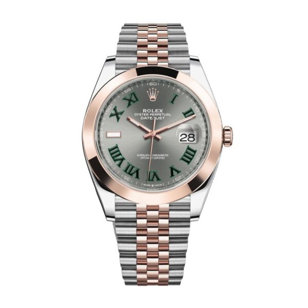 rolex-datejust-126301-0016-steel-gold-automatic-grey-dial-jubilee-replica.jpg Rolex Datejust 126301 Two Super Clone 1:1 Replica Watch | V-UNION