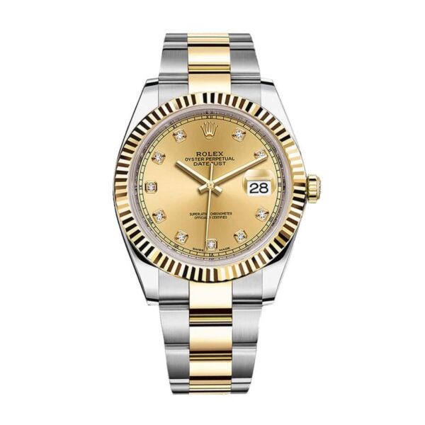 rolex-datejust-126333-steel-yellow-gold-automatic-champagne-dial-oyster-replica.jpg Rolex Datejust 126333 Super Clone 1:1 Replica Watch | V-UNION