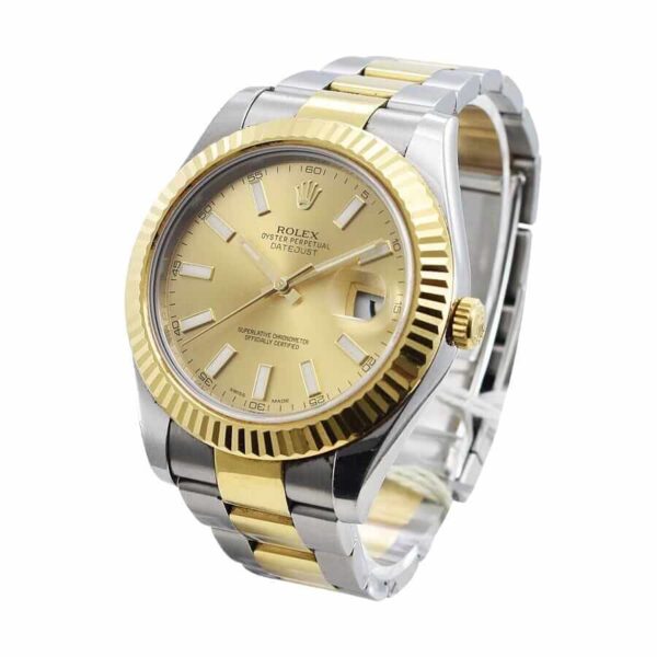 rolex-datejust-126333-steel-yellow-gold-champagne-dial-.jpg Rolex Datejust 126333 Oyster Perpetual Yellow Gold Super Clone 1:1 Replica Watch | V-UNION
