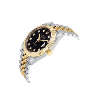 rolex-datejust-12633bkdj-steel-gold-automatic-black-diamond-dial-jubilee-replica.jpg Rolex Datejust 12633BKDJ Ultra Realistic Super Clone 1:1 Replica Watch | V-UNION
