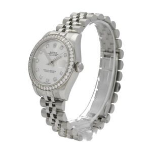 rolex-datejust-178384-white-gold-automatic-black-diamond-dial-.jpg Rolex Datejust 178384 Super Clone 1:1 Replica Watch | V-UNION