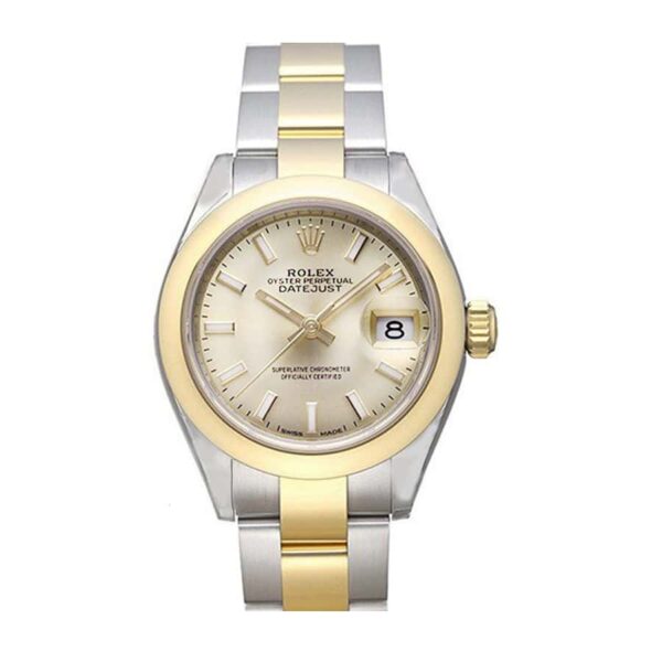 rolex-datejust-279163-steel-yellow-gold-automatic-silver-dial-replica.jpg Rolex Lady-Datejust 279163 Two-Tone Super Clone 1:1 Replica Watch | V-UNION