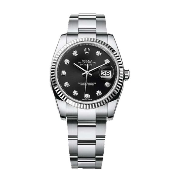 Rolex Lady-Datejust 279174 White Gold Fluted Bezel Precision Super Clone 1:1 Replica Watch | V-UNION