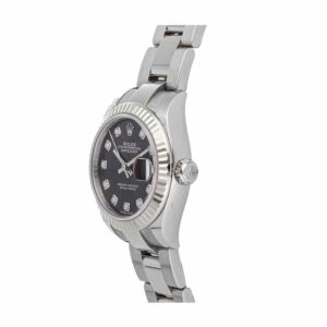 Rolex Lady-Datejust 279174 White Gold Fluted Bezel Precision Super Clone 1:1 Replica Watch | V-UNION