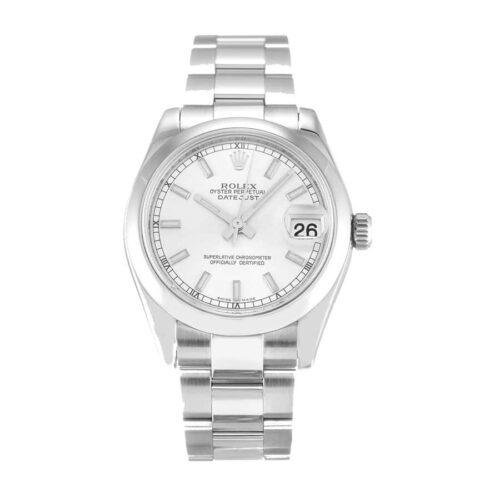 rolex-datejust-31mm-178240-steel-automatic-silver-dial.jpg Rolex Datejust 178240 Steel Smooth Bezel Super Clone 1:1 Replica Watch | V-UNION