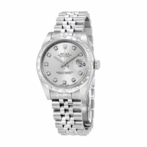 rolex-datejust-31mm-178344-steel-white-gold-automatic-mother-pearl-diamond-dial-replica.jpg Rolex Datejust 178344 Diamond Bezel Super Clone 1:1 Replica Watch | V-UNION