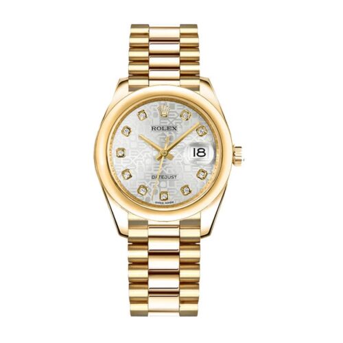 rolex-datejust-31mm-278273-yellow-gold-steel-automatic-grey-with-diamond-dial.jpg Rolex Datejust 126334 Slate Diamond Dial Pro Super Clone 1:1 Replica Watch | V-UNION
